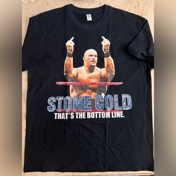 Stone Cold Steve Austin Graphic 3:16 Retro T-Shirt Men’s Size Large - Picture 2 of 5